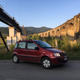 Our trusty 2004 Fiat Panda with working air conditioning.